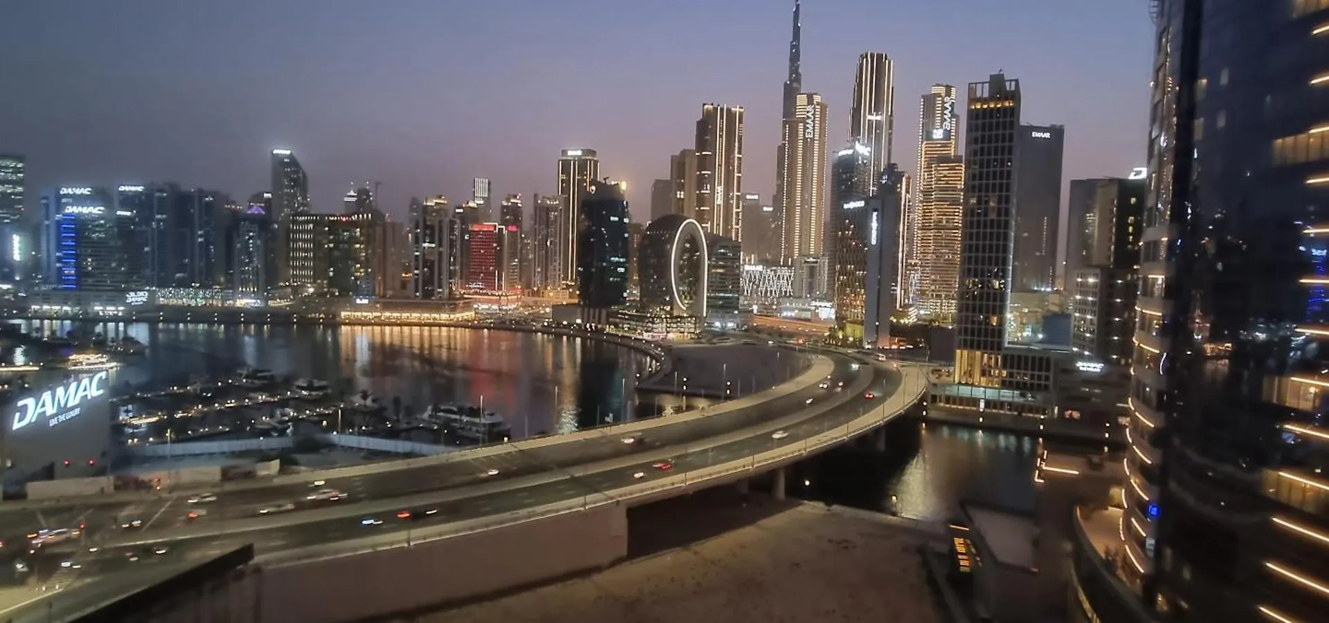 公寓 Bay Gem With Panoramic Burj Khalifa And Canal View 迪拜