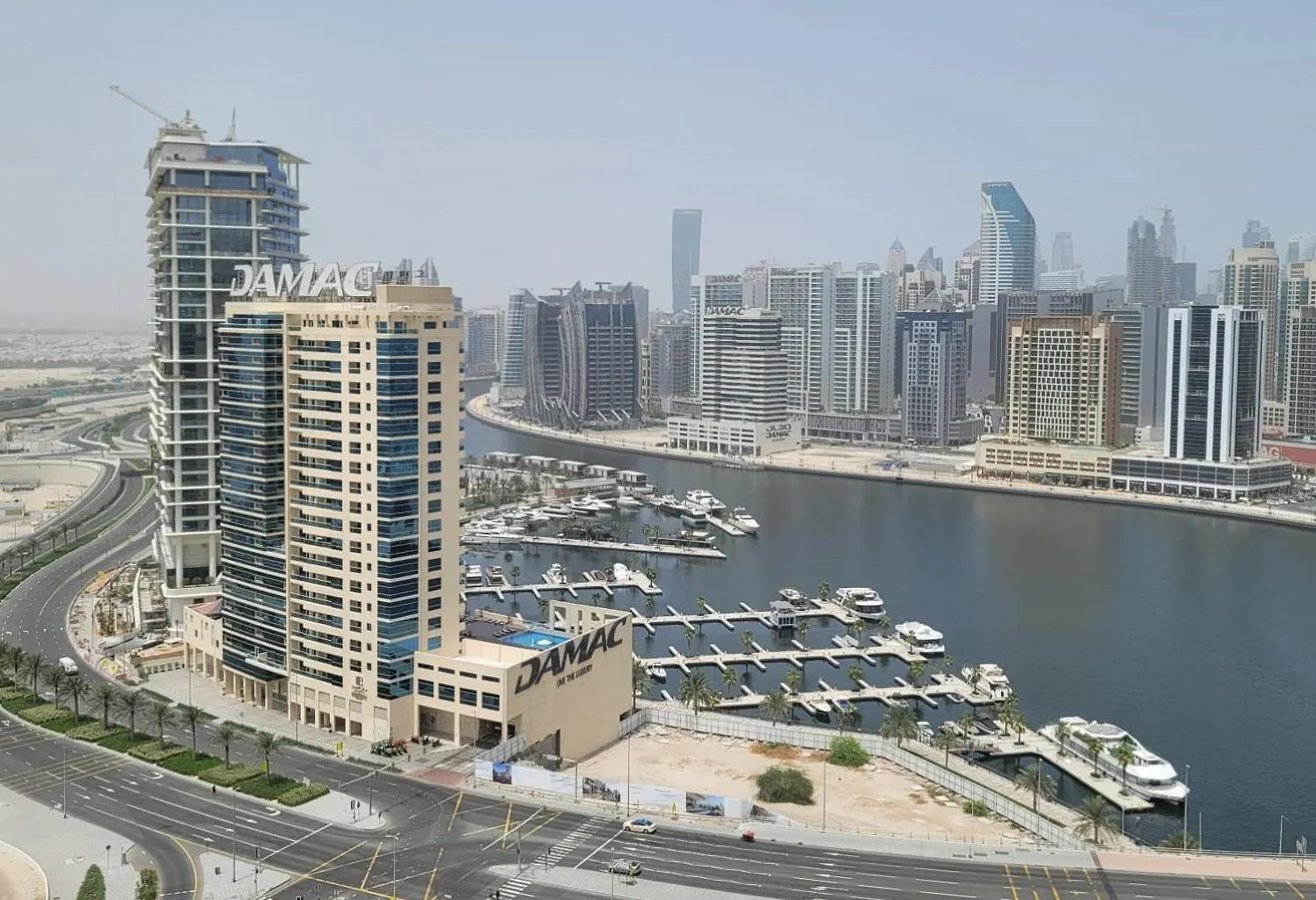 公寓 Bay Gem With Panoramic Burj Khalifa And Canal View 迪拜
